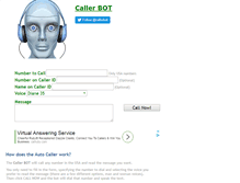Tablet Screenshot of callerbot.com